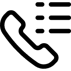 Phone Actions Menu Icon from Ultimate Regular Set