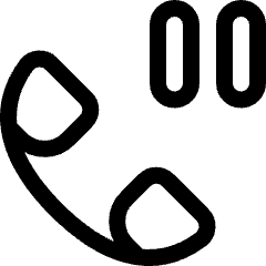Phone Actions Pause 1 Icon from Ultimate Regular Set