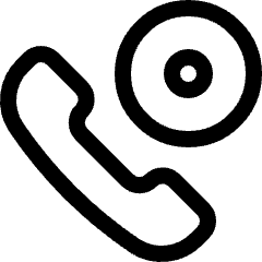 Phone Actions Record Icon from Ultimate Regular Set