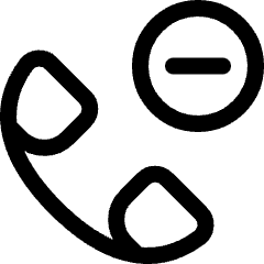 Phone Actions Subtract 1 Icon from Ultimate Regular Set