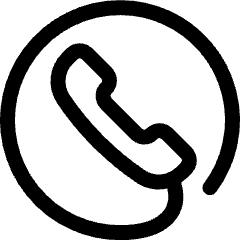 Phone Circle Icon from Ultimate Regular Set