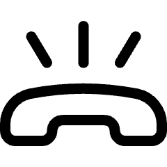 Phone Incoming Call Icon from Ultimate Regular Set