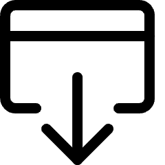 App Window Download 2 Icon from Ultimate Regular Set