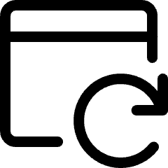 App Window Refresh Icon from Ultimate Regular Set