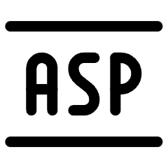 Asp Icon from Ultimate Regular Set