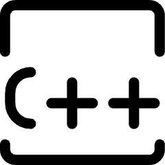 C Plus Plus 1 Icon from Ultimate Regular Set