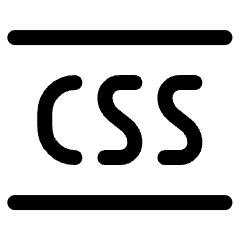 Css Icon from Ultimate Regular Set