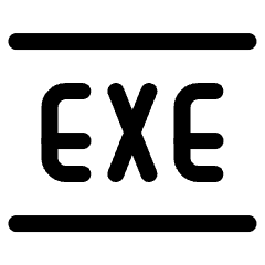 Exe Icon from Ultimate Regular Set