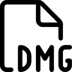 File Dmg Icon from Ultimate Regular Set