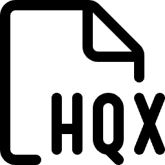 File Hqx Icon from Ultimate Regular Set
