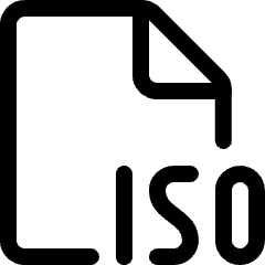 File Iso Icon from Ultimate Regular Set