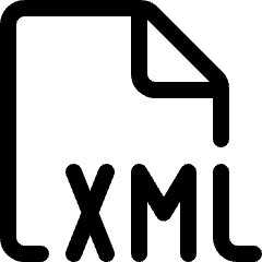 File Xml Icon from Ultimate Regular Set