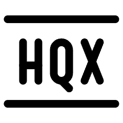 Hqx Icon from Ultimate Regular Set