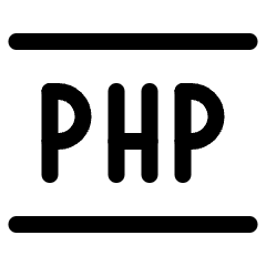 Php Icon from Ultimate Regular Set