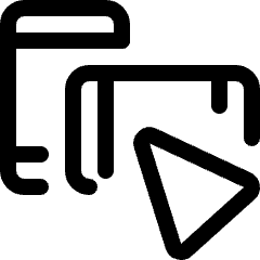 Responsive Design Cursor Icon from Ultimate Regular Set