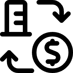 Real Estate Deal Pay Building Icon from Ultimate Regular Set