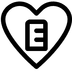 Real Estate Favorite Heart Building Icon from Ultimate Regular Set