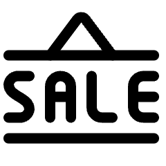 Real Estate Sign Board Sale Icon from Ultimate Regular Set