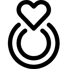 Engagement Ring Icon from Ultimate Regular Set