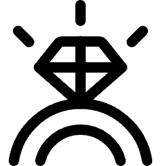 Engagement Ring 1 Icon from Ultimate Regular Set