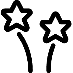 Wedding Fireworks Icon from Ultimate Regular Set