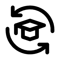 E Learning Exchange Icon from Ultimate Regular Set