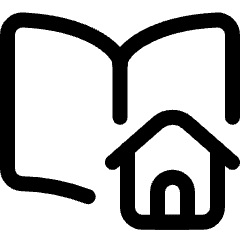 Read Home 1 Icon from Ultimate Regular Set