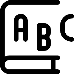 School Book Icon from Ultimate Regular Set