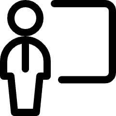 School Teacher Icon from Ultimate Regular Set