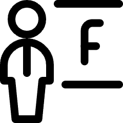 School Teacher F Icon from Ultimate Regular Set