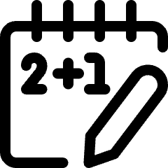 Study Notebook Maths Icon from Ultimate Regular Set