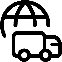 Shipment International Icon from Ultimate Regular Set