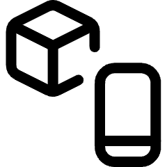 Shipment Smartphone 1 Icon from Ultimate Regular Set