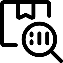 Warehouse Package Search Icon from Ultimate Regular Set