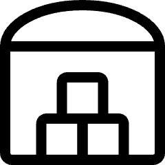Warehouse Storage Icon from Ultimate Regular Set