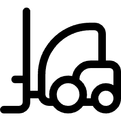 Warehouse Truck Delivery Icon from Ultimate Regular Set