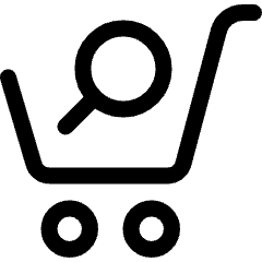 Shopping Cart Search Icon from Ultimate Regular Set