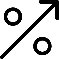 Discount Arrow Icon from Ultimate Regular Set