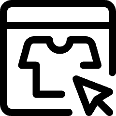 E Commerce Buy Apparel Icon from Ultimate Regular Set