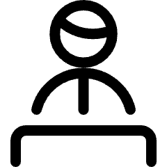 Shop Cashier Man Icon from Ultimate Regular Set