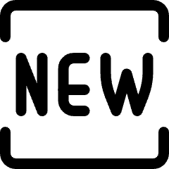 Tag New Circle Icon from Ultimate Regular Set