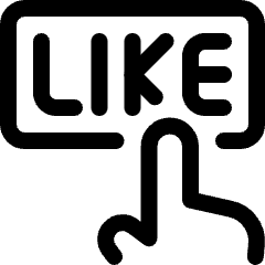 Like Click Icon from Ultimate Regular Set