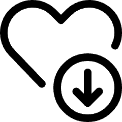 Love It Download Icon from Ultimate Regular Set