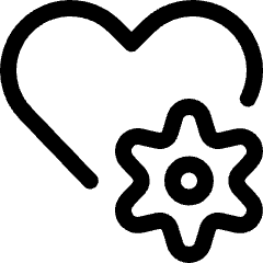 Love It Settings Icon from Ultimate Regular Set