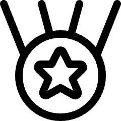 Award Medal Icon from Ultimate Regular Set