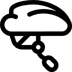 Biking Helmet Icon from Ultimate Regular Set