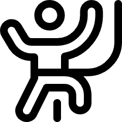 Climbing Sports Icon from Ultimate Regular Set