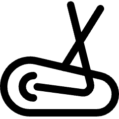 Fitness Bicycle Icon from Ultimate Regular Set