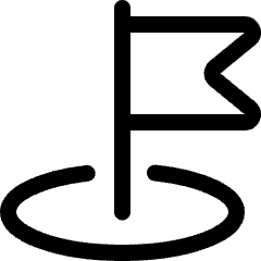 Golf Hole Icon from Ultimate Regular Set