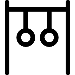 Gymnastics Acrobatic Hanging 1 Icon from Ultimate Regular Set